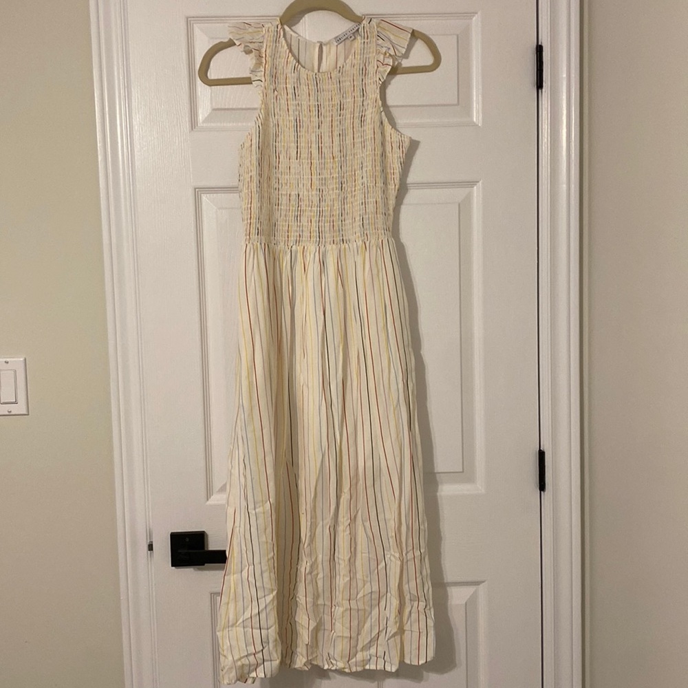 Pinstripe Maxi Dress